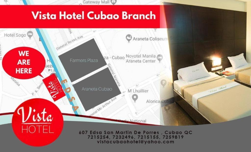 Vista Hotel Cubao Cidade Quezon Exterior foto